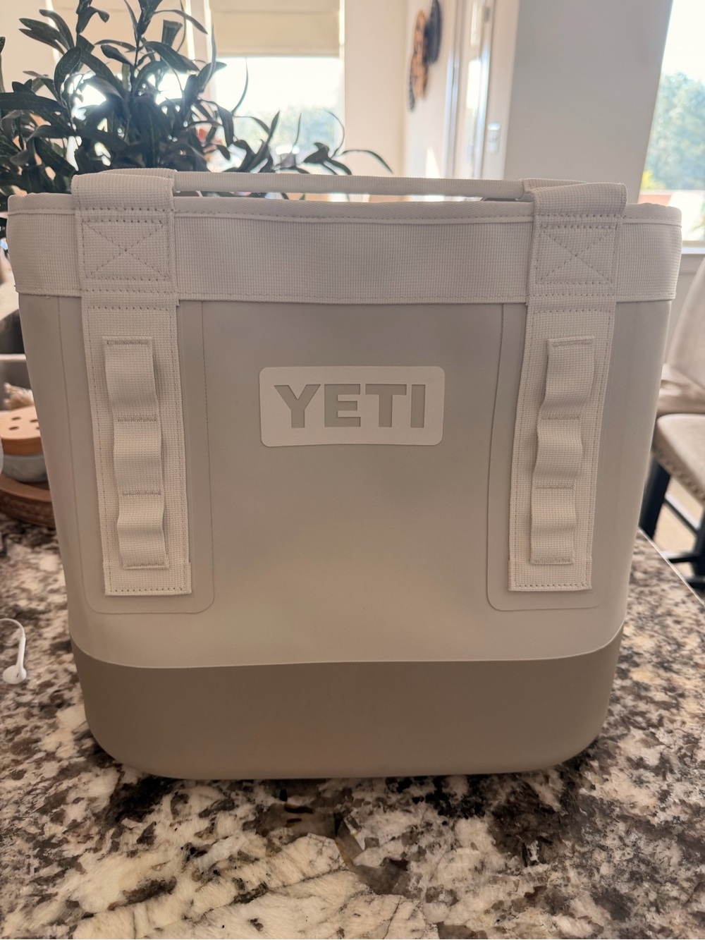Yeti Two-Tone Soft Duffel Cooler Bag in tan